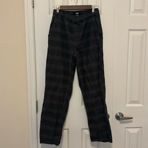 Urban Outfitters Loom Check Pull on Pants (Size:30/32)